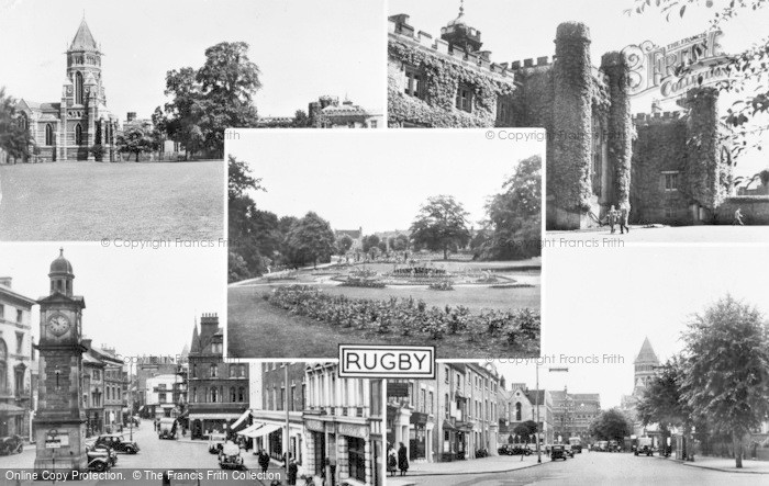 Photo of Rugby, Composite c.1955
