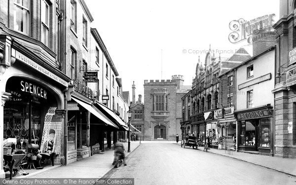 Photo of Rugby, High Street 1922