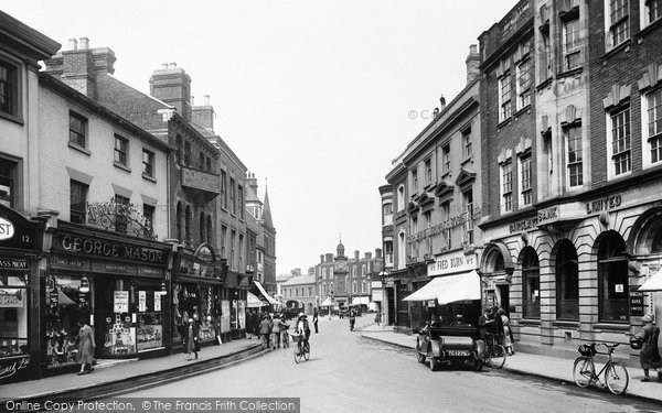 Photo of Rugby, Market Place 1932