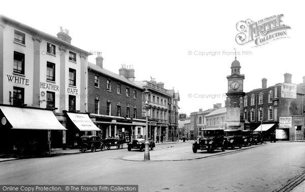 Photo of Rugby, Market Place 1932
