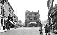 Rugby, Market Place, High Street and Sheep Street 1932