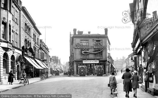 Photo of Rugby, Market Place, High Street and Sheep Street 1932