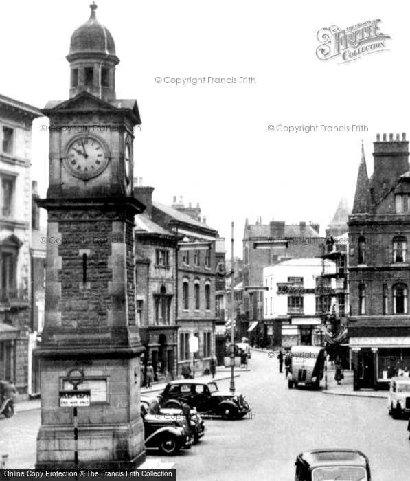 Photo of Rugby, Market Square 1949