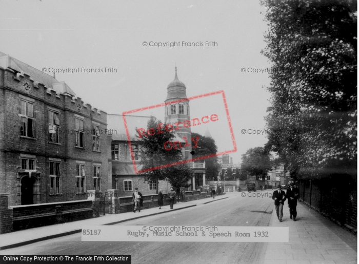 Photo of Rugby, Music School And Speech Room 1932