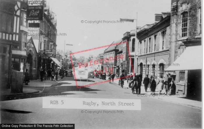 Photo of Rugby, North Street c.1950