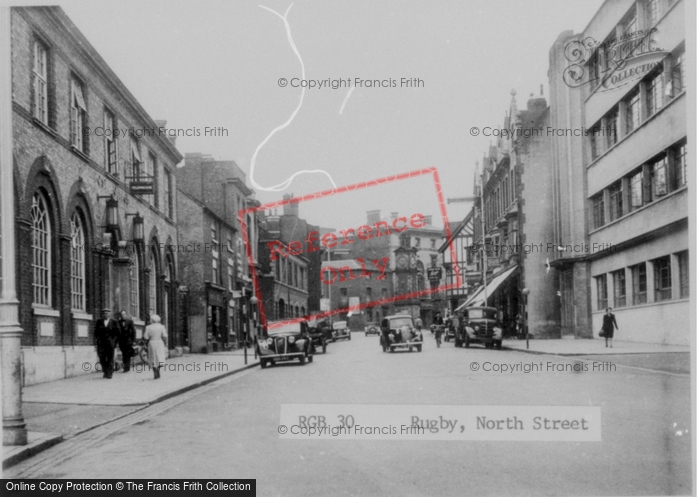 Photo of Rugby, North Street c.1955