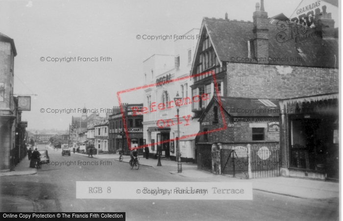 Photo of Rugby, Railway Terrace c.1955