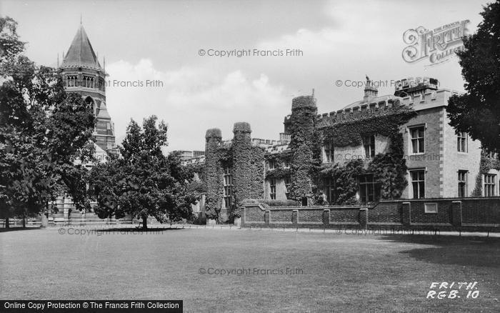 Photo of Rugby, School House And Chapel c.1955