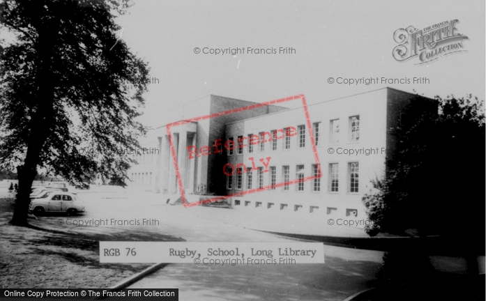 Photo of Rugby, School, Long Library c.1965