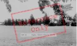 School Playing Field c.1955, Rugby