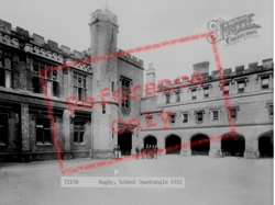 School Quadrangle 1922, Rugby