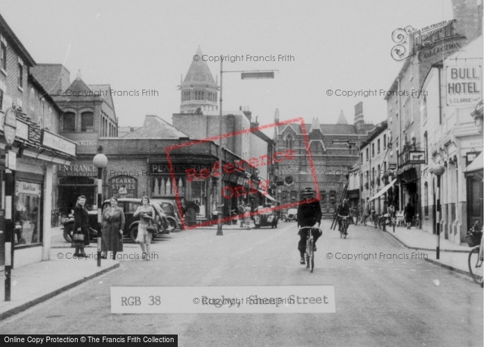 Photo of Rugby, Sheep Street c.1955