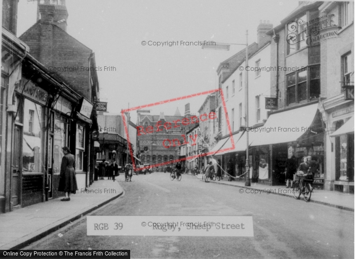 Photo of Rugby, Sheep Street c.1955