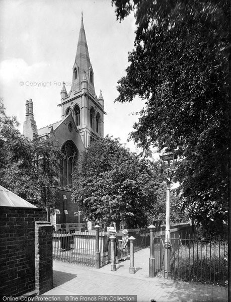 Photo of Rugby, St Andrew's Parish Church 1922