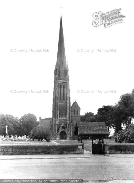 Photo of Rugby, St Marie's Church c.1955