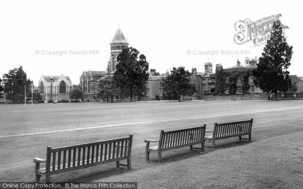 Photo of Rugby, The School And Close c.1965