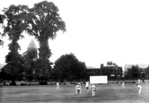 The School And Close (Rugby V Uppingham) 1922, Rugby