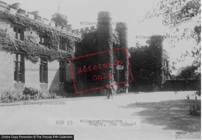 Photo of Rugby, The School c.1955