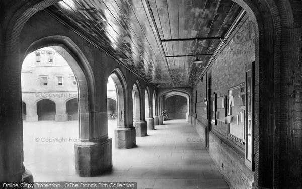 Photo of Rugby, The School Cloisters 1922