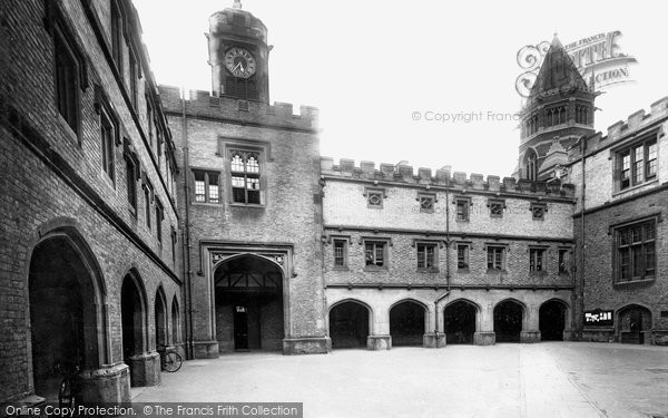 Photo of Rugby, The School Quadrangle 1922