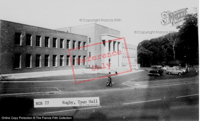 Photo of Rugby, Town Hall c.1965