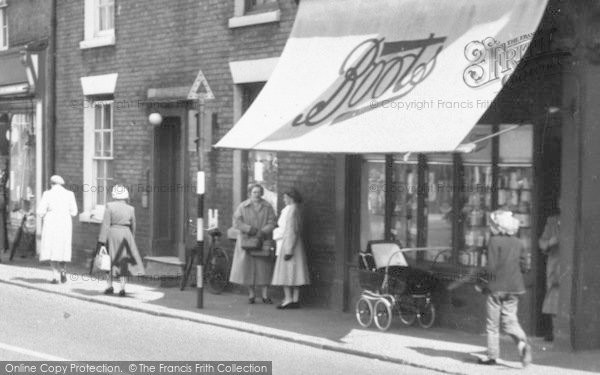 Photo of Rugeley, Boots The Chemist c.1955