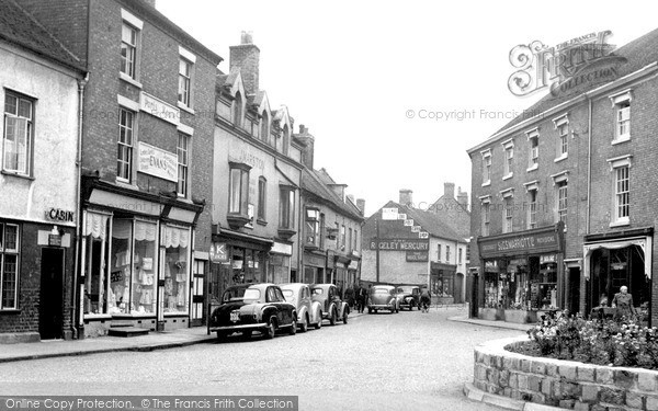 Photo of Rugeley, Bow Street c.1955
