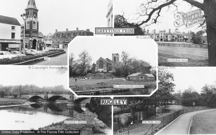 Photo of Rugeley, Composite c.1955