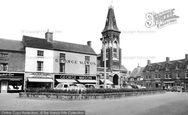Photo of Rugeley, Market Place c1955