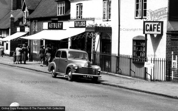 Photo of Rugeley, Parked Vauxhall Car c.1951