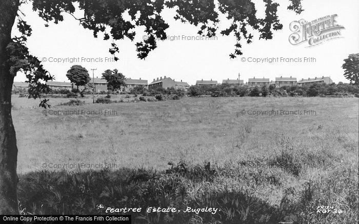 Photo of Rugeley, Pear Tree Estate c.1955