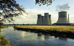 Power Station And River Trent c.1990, Rugeley