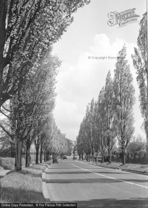 Photo of Rugeley, Stafford Road c.1955