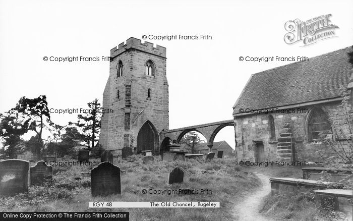Photo of Rugeley, The Old Chancel c.1955