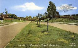 Western Springs Road c.1955, Rugeley