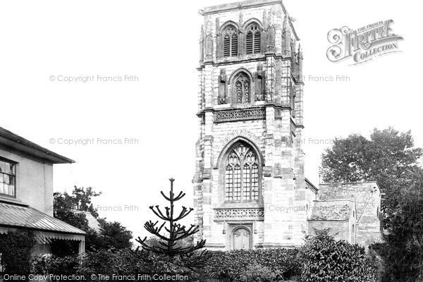 Photo of Ruishton, St George's Church And Vicarage c.1869