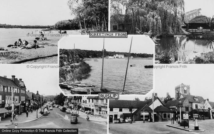 Photo of Ruislip, Composite c.1960