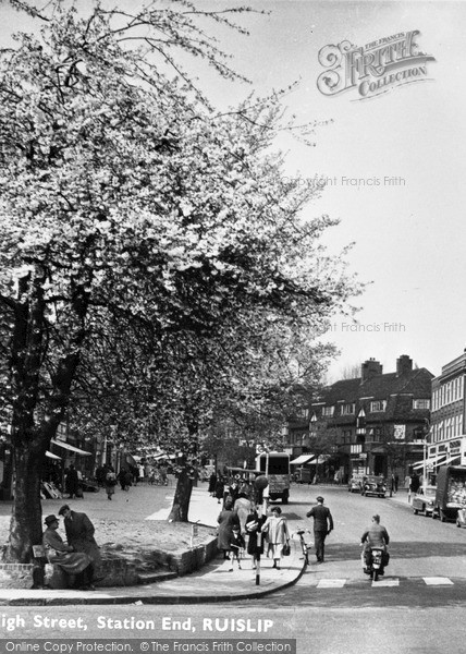 Photo of Ruislip, High Street c.1955