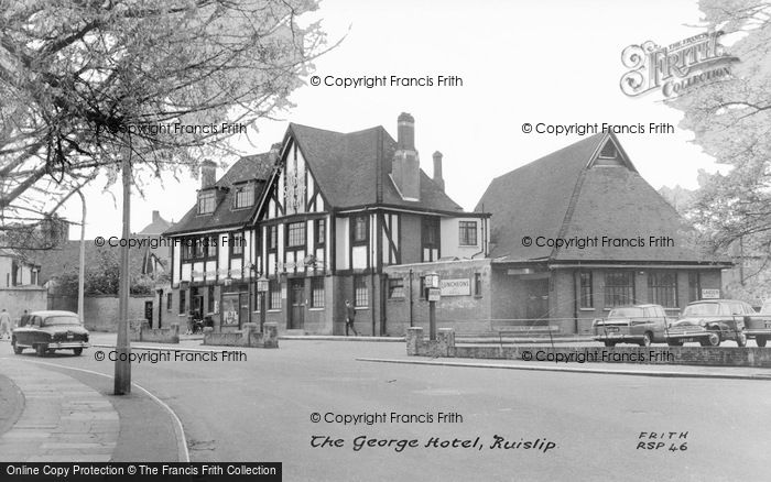 Photo of Ruislip, The George Hotel c.1960