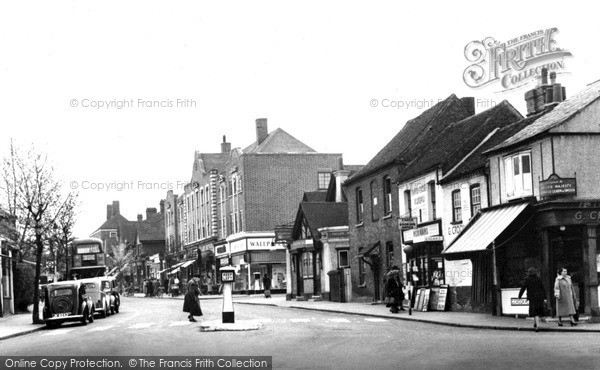 Photo of Ruislip, The High Street Looking South c.1950