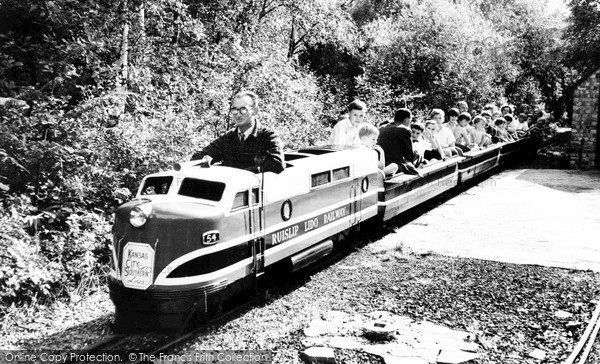 Photo of Ruislip, The Lido Railway c.1965