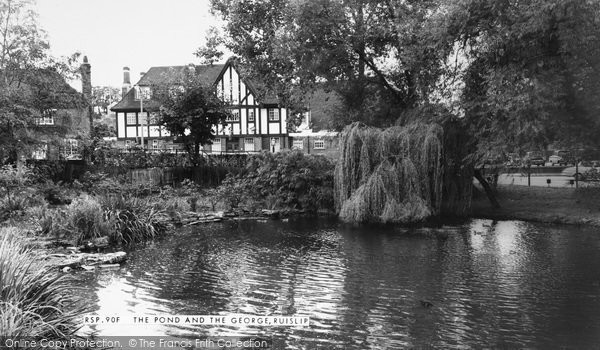 Photo of Ruislip, The Pond And The George c.1965