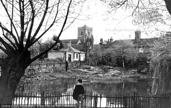 Photo of Ruislip, The Pond c.1950