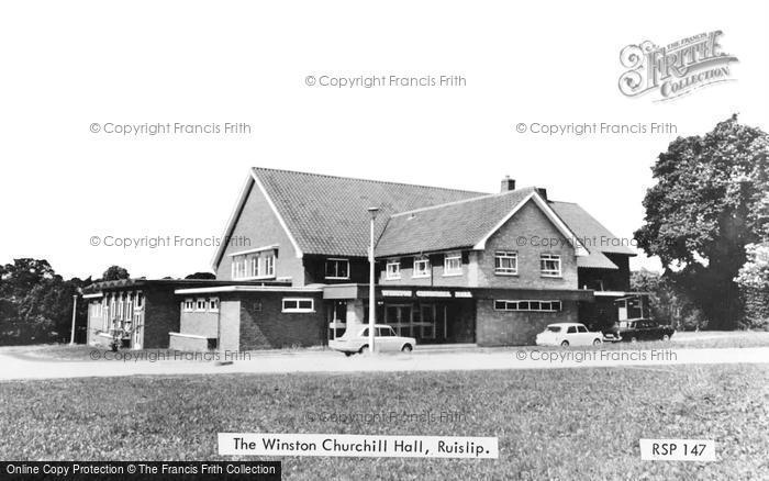 Photo of Ruislip, The Winston Churchill Hall c.1970