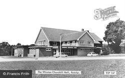 The Winston Churchill Hall c.1970, Ruislip