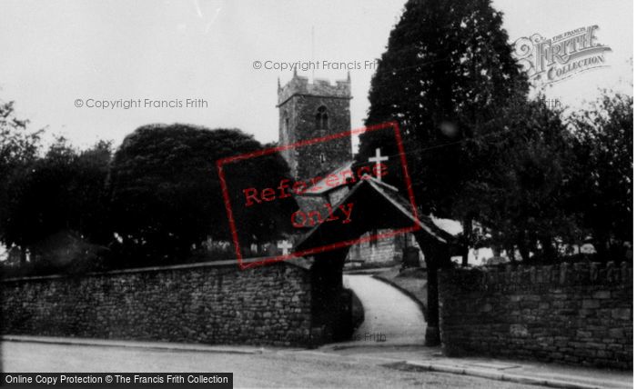 Photo of Rumney, Church And Lychgate c.1960