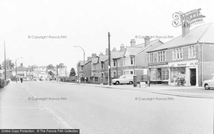 Photo of Rumney, Newport Road c.1965