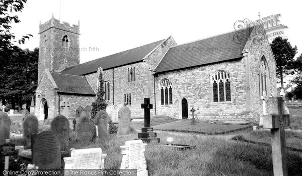 Photo of Rumney, St Augustine's Church c1960
