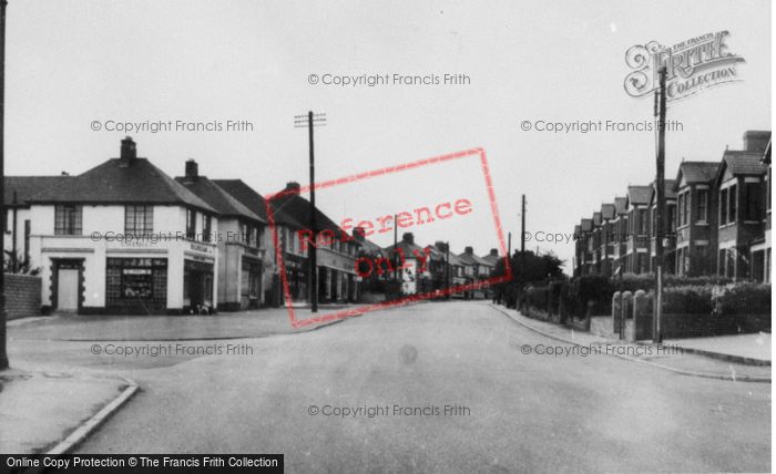 Photo of Rumney, Street Scene c.1960