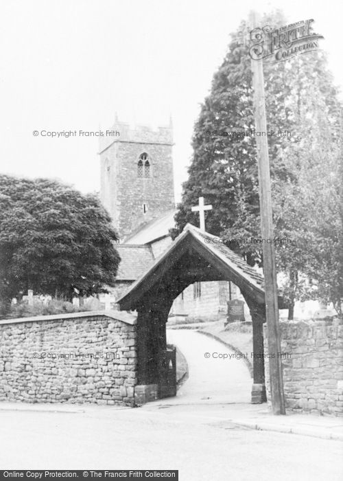 Photo of Rumney, The Church And Lychgate c.1960